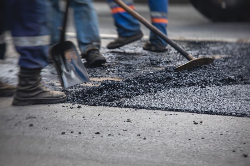 Asphalt Road Installation