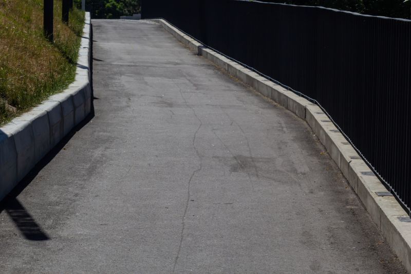 Asphalt Driveway with Edging